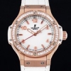 [최고급형 쿼츠]HUBLOT BIGBANG ROSE GOLD BAGUETTE 38mm / 위블로 빅뱅 로즈골드 바게트 38MM - HUB054