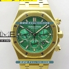[7750 MOVE] Audemars Piguet Royal Oak Chrono 26331BA 41mm YG IP 1:1 Best Edition - 오데마피게 로얄오크 크르노 그래프 베스트에디션