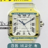 [9015 MOVE] Santos de Cartier Large 2018 40mm BV 1:1 Best Edition - 까르띠에 산토스 라지 베스트 에디션 - CT501