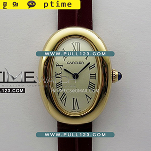 [SWISS QUARTZ] Cartier LBaignoire Watch RG AF 1:1 Best Editionn - 까르띠에 베누아 베스트에디션