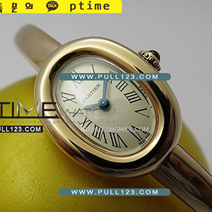 [SWISS QUARTZ] Cartier LBaignoire Watch RG AF 1:1 Best Editionn - 까르띠에 베누아 베스트에디션