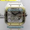 [9611MC MOVE] Santos de Cartier Skeleton SS/YG MLF Best Edition - 까르띠에 산토스 베스트 에디션