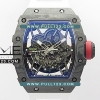 [MIYOTA 6T28] Richard Mille RM035-02 Forge Carbon Pattern V4 1:1 Best Edition - 리차드 밀레 포지드 카본 스켈레톤 RM035-02