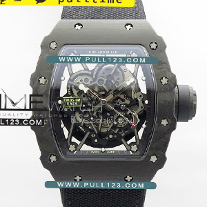 [MIYOTA 8215] Richard Mille RM035-01 Forge Carbon KU 1:1 Best Edition - 리차드 밀레 포지드 카본 스켈레톤