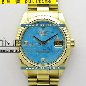 [2836 MOVE] Rolex DateJust 36mm YG ED Best Edition - 롤렉스 데이져스트 옐로우골드 오토매틱 베스트에디션