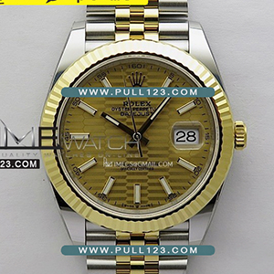 [3235 MOVE] Rolex DateJust 41mm 126333 Jubilee Bracelet 904L SS/YG AR+ V3 1:1Best Edition - 롤렉스 데이져스트 오토매틱 투톤콤비 쥬빌레 브레이슬릿 베스트에디션