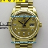 [무브먼트 선택] Rolex DayDate 36mm 128238 Gain Weight YG QF 1:1 Best Edition - 로렉스 데이데이트 베스트에디션