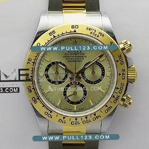 [4131 MOVE] Rolex Daytona 126503 SS/YG QF 1:1 Best Edition - 롤렉스 데이토나 베스트에디션 무게추가버전