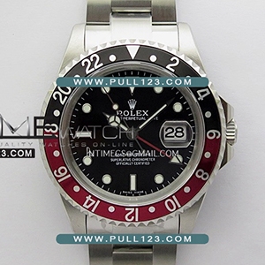 [3186 MOVE] Rolex GMT-Master II 16710 Blue/Red SS BP Best Edition - 롤렉스 지엠티 마스터 베스트에디션