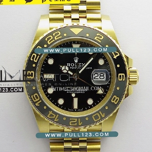 [3285 MOVE] Rolex GMT-Master II 126718 GRNR Gain Weight YG Gold Factory 1:1Best Edition - 롤렉스 지엠티 마스터 옐로우골드 베스트에디션