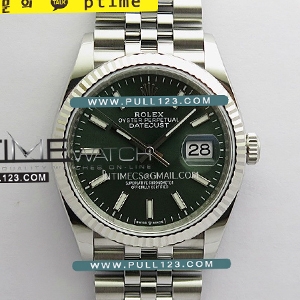 [3235 MOVE] Rolex DateJust 36mm 126234 Jubilee Bracelet 904L SS V2 VS 1:1Best Edition MD - 롤렉스 데이져스트 오토매틱 쥬빌레 브레이슬릿 베스트에디션