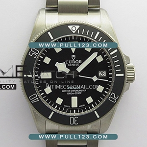 [2824 MOVE] Tudor Pelagos M2543C1A 43mm Black Ceramic Ti ZF V2 1:1 Best Edition - 튜더 펠라고스 티타늄 베스트 에디션